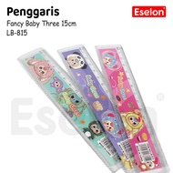 1 Fancy Ruler 15 CM 15 CM Character Ruler/
