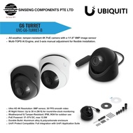 Ubiquiti UniFi Black UVC-G6-Turret G6 8MP 4K AI Turret Ultra IP Camera