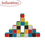 Infantino 316051 Press &amp; Stay Sensory Blocks - Suitable For Age Grade 6m+