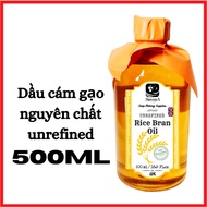 500ml Pure Rice Bran Oil 500ml - Unrefined Rice Bran Oil SavonA 500ml