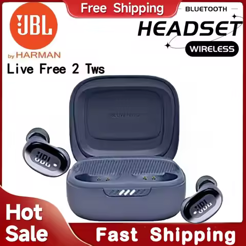 JBL Live Free 2 Tws True Wireless Bluetooth Earbuds Active Noise Cancelling Headset Earphone JBL Liv