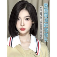 [Special Offer] Women's wig with a straight middle part, short princess cut, natural age-reducing ef