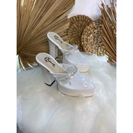 Azwa 12cm beautiful party shoes
