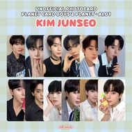 KIM JUNSEO ALD1/ ALPHA DRIVE ONE/ BOYS 2 PLANET/ BOYS II PLANET/ BOYS PLANET 2/ WEI PHOTOCARD UNOFFI