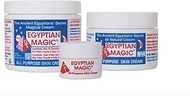 Egyptian Magic All Purpose Skin Cream Bundle - 3 items: 4 oz Jar + 1 oz Jar + .25 oz Jar