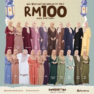 🔥KAFTAN ELVINA AMELIA BY ELLE ZAHRAA | MUSLIMAH HOUZE |