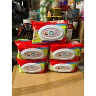 Alibaba wet wipes 125gr - Bag of 125 sheets (box of 10 packs)