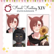 Final Fantasy XIV FFXIV Photocards and A5 Prints
