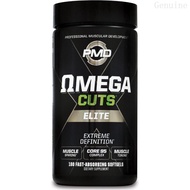 PMD Sports Omega Cuts Elite Fat Loss- Defining Formula - 180 Softgels 9G8G