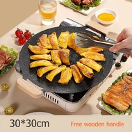 Non-Stick Hot Plate Maifan Stone Pan BBQ Grill Pans Griddle Hotplate / Korean Grill Pans / BBQ Grill Plate