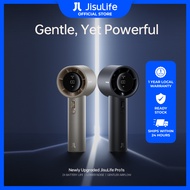 JISULIFE Pro 1S Handheld Fan With Lanyard 5000mAh 100 Level Adjustment Visual Wind Speed