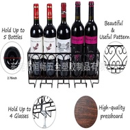 Wine Glass Holder Black Household Storage Rack Goblet Holder Red Wine Rack Hanging Red Wine Hanging 