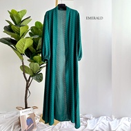 🔥Hot Selling Long Cardigan🔥Cardigan Casual Labuh Muslimah Style Long Cardigan Outer Women