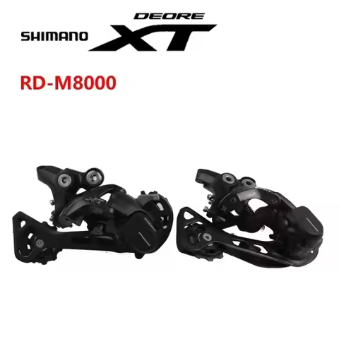 SHIMANO DEORE XT Series RD-M8000 Rear Derailleur Medium/Long Cage GS/SGS 11 Speed For MTB Mountain B