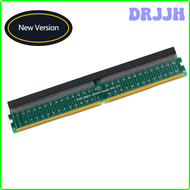 DRJJH New Desktop DDR5 DC 1.2V 288Pin Desktop PC Memory RAM Test Protection Card slot Adapter FOR PC OR Server computer DSHER