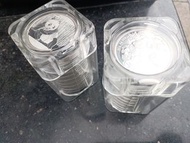 2025/2015年中國熊貓銀幣  10个一筒