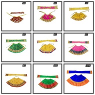 Fancy Handmade Pavadai for Amman/Durga goddess for pooja/seeru set (Premium Quality)