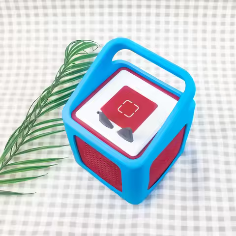 Silicone Protective Case for Tonies Toniebox 1 Audio Player Soft Anti-Slip Protective Sleeve w/ Easy
