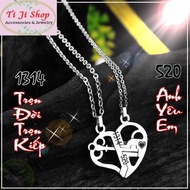 NECKLACE DOUBLEbag 1314-520 FULL OF MEANING MC257 - super beautiful, fashion standard