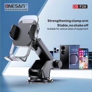 [ Aplus ]  ONESAM OS-F28 Extendable Car Mount Holder 360 Rotating Car Windshield Dashboard Phone Hol