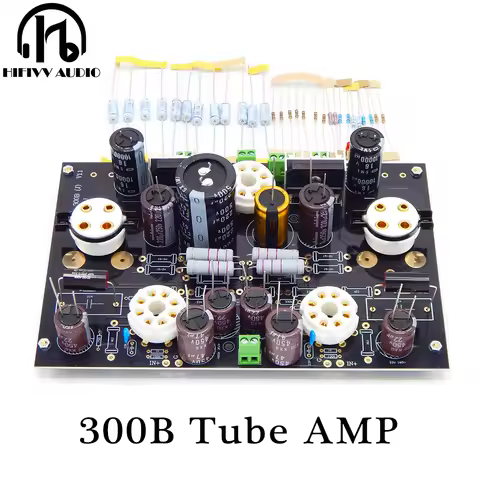 HIFI 300B Tube vacuum Amplifier Tube Amp DIY Kit 6SN7 5U4G With High-quality Gold-plated Circuit PCB
