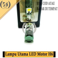Lampu Led Motor Beat Warna Putih / Lampu Led Depan H6 Ams Sinar Putih