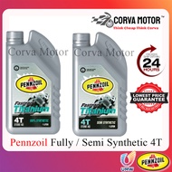 PENNZOIL TITANIUM 4T SAE 10W-40 API SL 1L MOTORCYCLE ENGINE OIL PENNZOIL SEMI SYNTHETIC / FULLY SYNTHETIC
