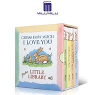 milu Original English Picture Book How Much I Love You 4Pcs 0- Board Book