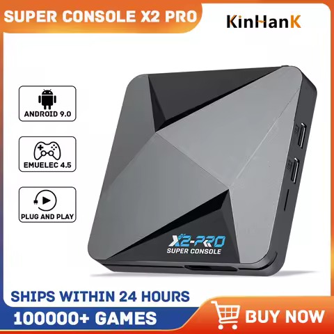 Super Console X2 Pro Retro Video Game Console with 100000+ Games for MAME/ARCADE/Sega Saturn/DC Retr