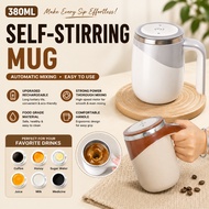 380ML Auto Stirring Mug Rechargeable Self Stirring Mug Coffee Cup Stainless Steel Auto Mix Mug