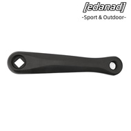 EDANAD Bike Left Crank Arm, Aluminum Alloy Black Bike Crank Arm, Durable 152mm Hole Distance Left Ar