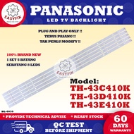 TH-43C410K / TH-43D410K / TH-43E410K PANASONIC 43 INCH LED TV BACKLIGHT (LAMPU TV) 43" LG LED BACKLI