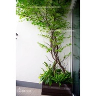 Steel core leaf wire 2m long silk flowers - artificial flowers