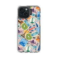 HI-SHIELD Stylish เคสใสกันกระแทก iPhone รุ่น Stamp1 [เคส iPhone15][เคส iPhone14][เคส iPhone13]