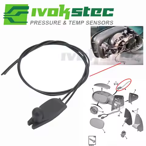 Car Outside Outdoor Transit Air Temperature Sensor 6445F9 for Citroen C3 C4 C5 C6 C8 DS DS3 DS4 DS5 