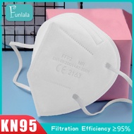50pcs Kn95 Face Mask 5 Ply Kn95 Mask Medical Certify by Kkm  White Mask Protection Face Mask for Adult Original Dust Mask (ready Stock)