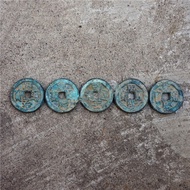 Pure Copper Five Emperor Coins Home Decorations Feng Shui Ornaments Large Copper Coin Antique Collec