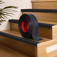 1Roll 1m/39.37in Stair Edge Protector Black  Edge Trim for Steps Stair Nose Molding Rubber Nose Trim