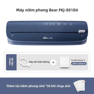 [Phích cắm dẹt] BEAR | Máy Hút Chân Không Đóng Gói Thực Phẩm Nhỏ Dùng Tại Nhà