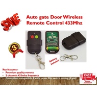 Autogate Door Wireless Remote Control 433Mhz DIP Switch Auto Gate Controller (Battery included)