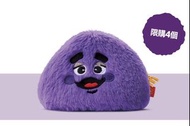 （已斷貨）代購［台灣限量］麥當勞 Grimace 限定版滑嘟嘟公仔包包、奶昔大哥毛毛包