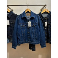 PLAIN POCKETS JACKET TRUCKER RAW DENIM TYPE 3 SECOND ORIGINAL