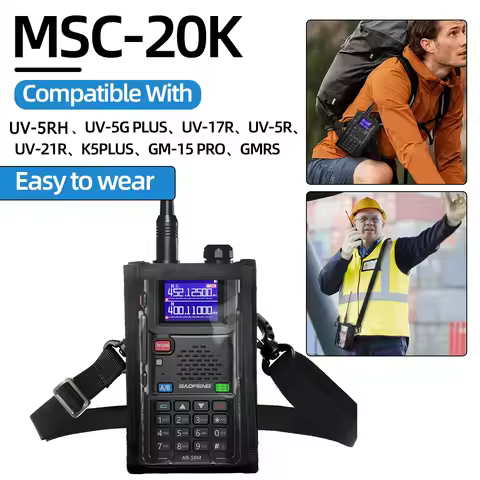BaoFeng Walkie Talkie Holster Molle Radio Pouch for Baofeng UV-5RH UV-21R UV-5R Quansheng K5 PLUS Ha