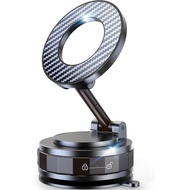 Vacuum Magnetic Car Phone Holder for Mag-Safe [89+LBS Suction & 3200gf Magnetic] 360° Adjustable Ult