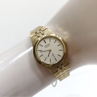 Seiko Vintage Ladies SGP Solid Gold Plated 4130-6020 Quartz Watch Women's Gold Watch Second Original