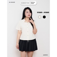 BIGSIZE loose polo shirt – 26HAP001 - [BU Bigsize Young] polo shirt women