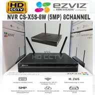 Ezviz WIRELESS NVR 8channel X5S 5MP