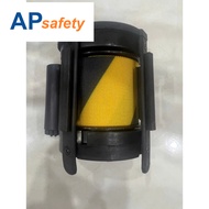 Stainless steel barrier pull rope, replacement wire box 2m/ 3m/ 5m - black yellow - import company