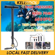 3-stage high-pressure bicycle inflation pump floor drive advanced bicycle tire inflation pump bicycl