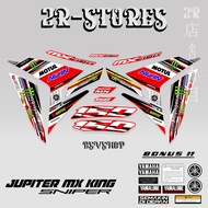 striping yamaha mx king 150 racing 01 / sponsor / stiker sniper / y15zr mxi  /150 / exciter 150
